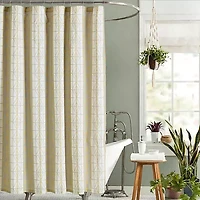 Savona Cotton Shower Curtain by Jungalow