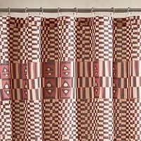 Verona Cotton Shower Curtain by Jungalow