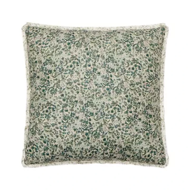 Harper Embroidered Square Pillow
