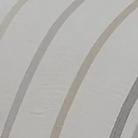 3 Piece Striped Comforter Set