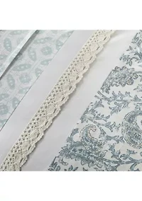 Dawn 9 Piece Cotton Percale Comforter Set