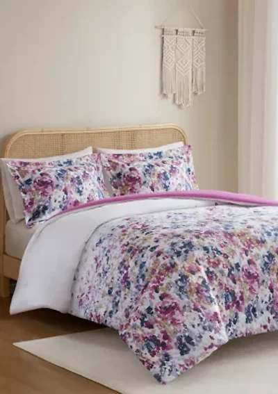 Watercolor Print Bedding Set