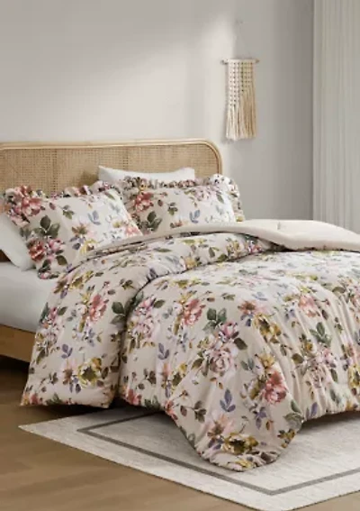 Floral Comforter Set