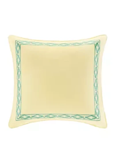 Guinevere Yellow Euro Sham 26-in. x 26-in.