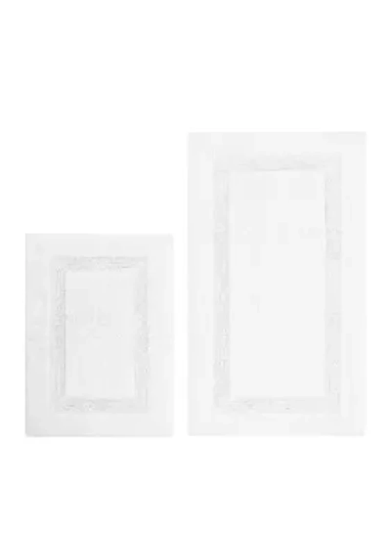 Peniston Solid 100% Cotton Tufted Bath Rug - Set of 2