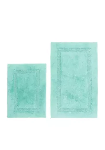Peniston Solid 100% Cotton Tufted Bath Rug - Set of 2
