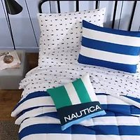 Huck Stripe Microfiber Comforter Bonus Set