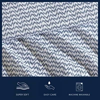 Ikat Wave Cotton Sheet Set