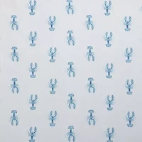 Nantucket Lobster Microfiber Sheet Set