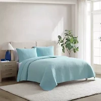 Seashore Stitch Cotton Quilt Set