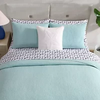 Seashore Stitch Cotton Quilt Set