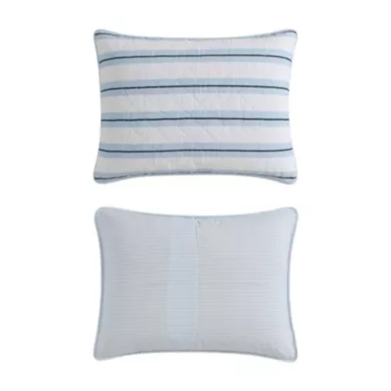 Tim Stripe Cotton Quilt Set