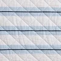 Tim Stripe Cotton Quilt Set