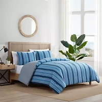 Gilpin Stripe Cotton Comforter Set