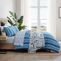 Gilpin Stripe Cotton Comforter Set