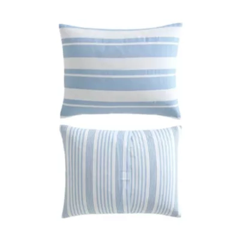 Riverside Stripe Cotton Comforter Set