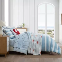 Riverside Stripe Cotton Comforter Set