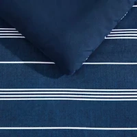 Mariners Line Microfiber Comforter Set