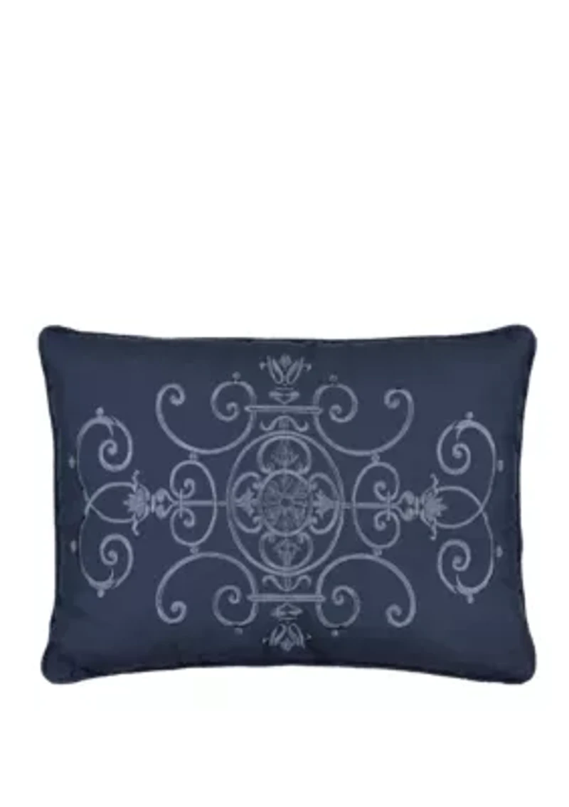 Bensonhurst Embroidered Decorative Pillow