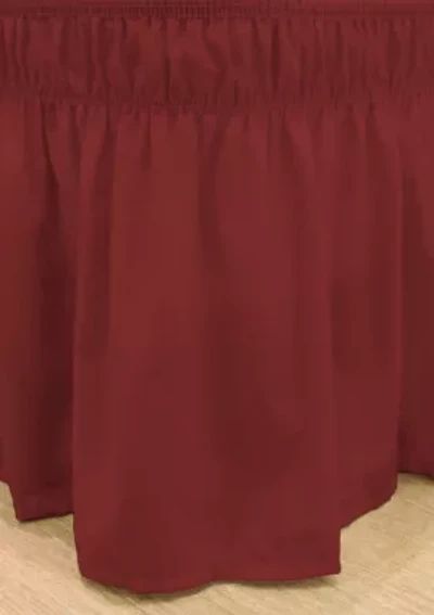 Wrap Around Solid Ruffled Bed Skirt