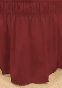 Wrap Around Solid Ruffled Bed Skirt