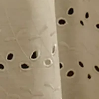 Easy Fit Eyelet Queen/King Bedskirt 60-in. x 80-in. + 15-in. Drop