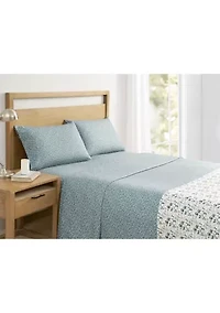 Flower Dance Teal Sheet Set