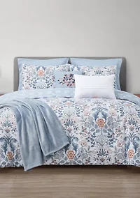 Blue Nadia Comforter Set
