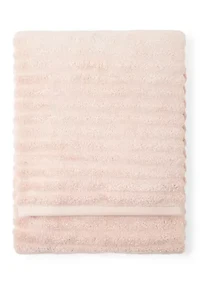 Egyptian Collection Fashion Ribbed Bath Towel