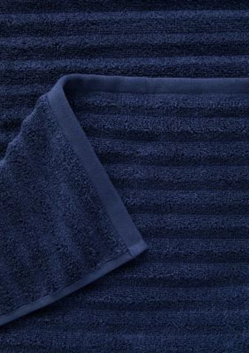 Egyptian Collection Fashion Ribbed Bath Towel