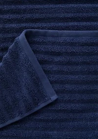 Egyptian Collection Fashion Ribbed Bath Towel