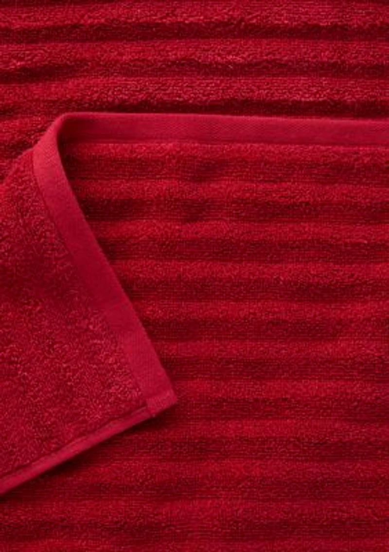 Egyptian Collection Fashion Ribbed Bath Towel