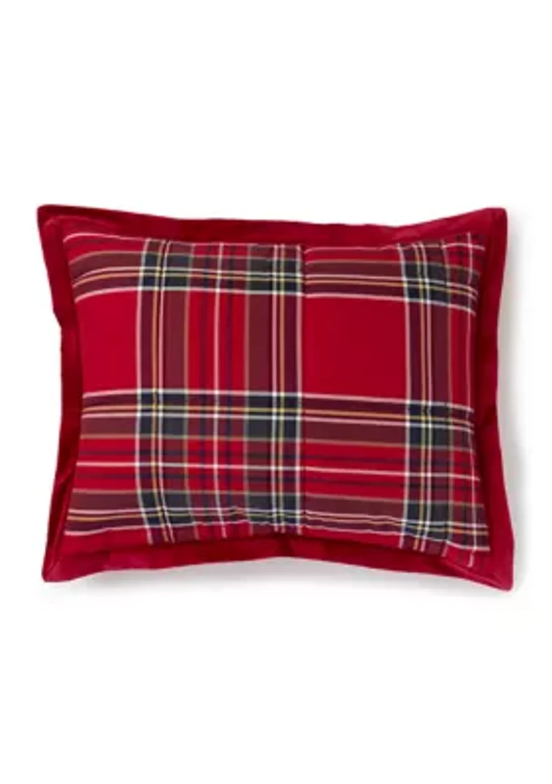 Holiday Plaid Quilt Set