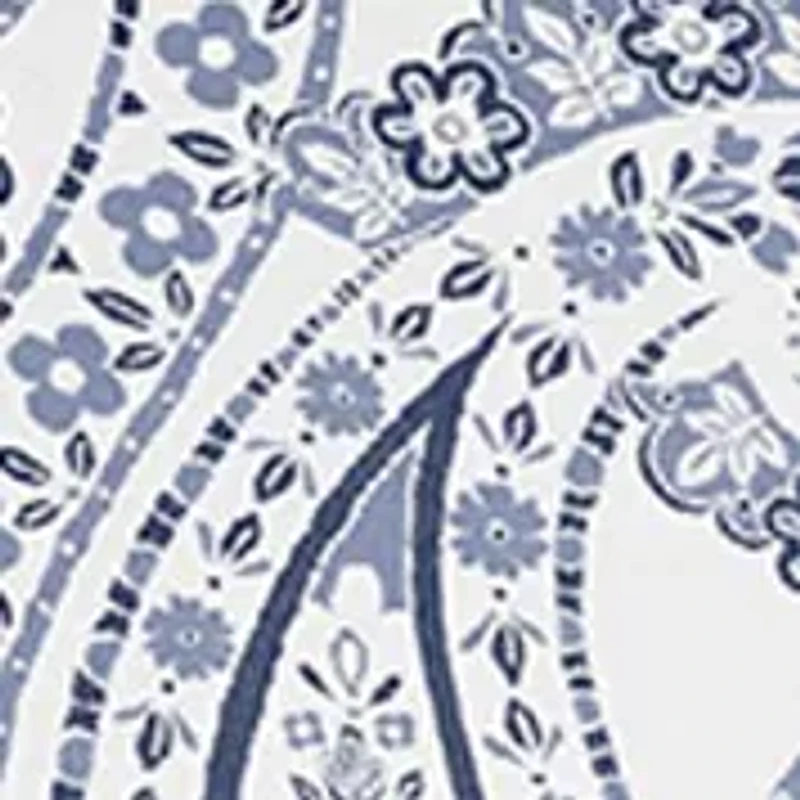 Boho Paisley Combed Cotton Printed Duvet Set