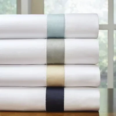 525 Thread Count 100% Cotton Banded Sheet Set