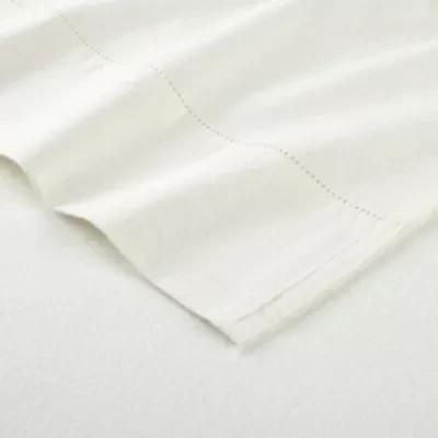 Pointehaven 180 GSM Brushed Cotton Solid Color Soft Flannel Pillowcases Pair