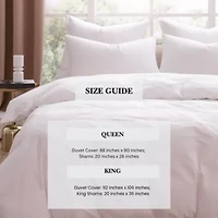 Pointehaven 200 Thread Count Cotton Percale Print Duvet Sets