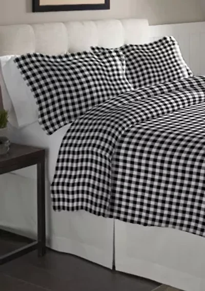 Superior Weight Cotton Flannel Duvet Set