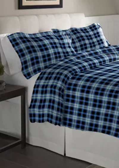 Superior Weight Cotton Flannel Duvet Set