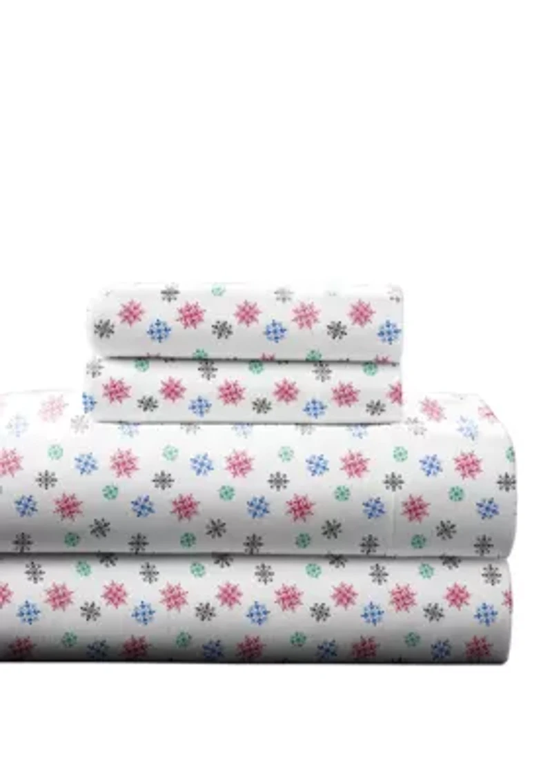 Heavy Weight Cotton Flannel Sheet Set