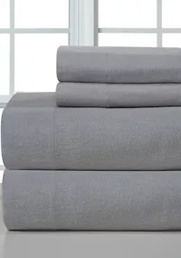 Heavy Weight Cotton Flannel Sheet Set