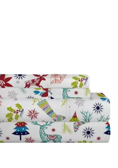 Celeste Home Cotton Flannel Sheet Set