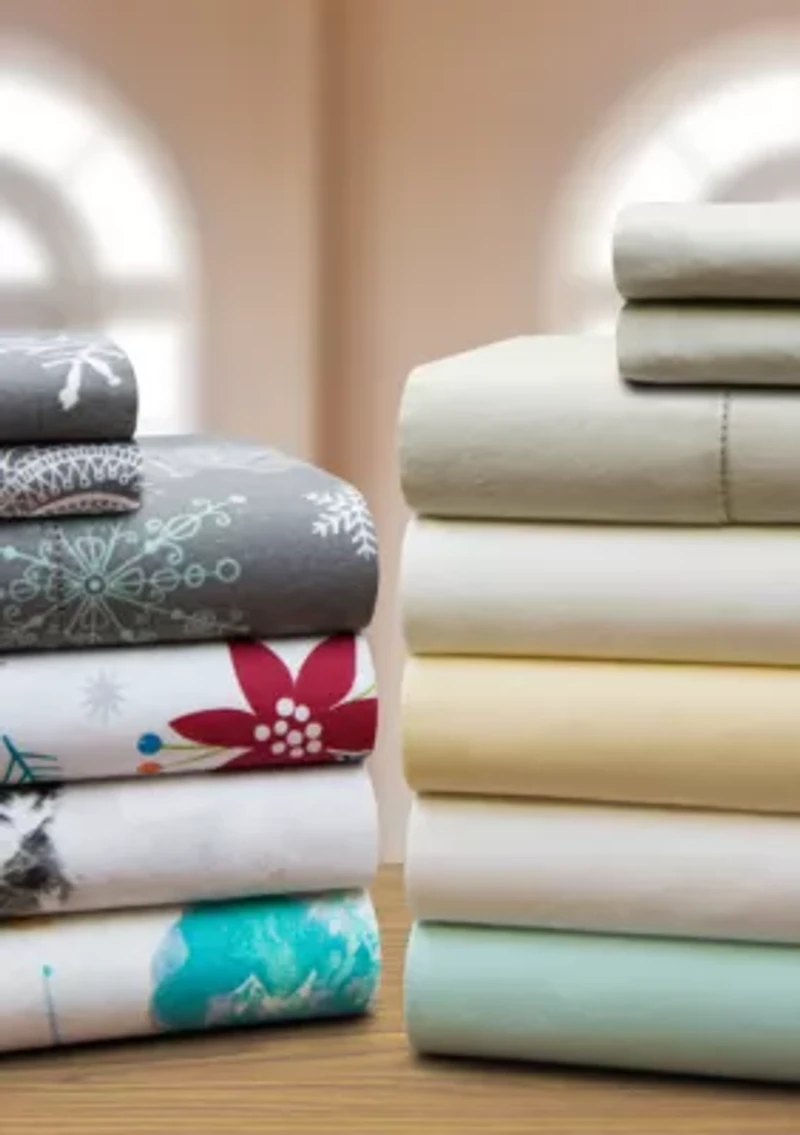 Celeste Home Cotton Flannel Sheet Set