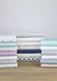 200 TC Percale Cotton Sheet Set