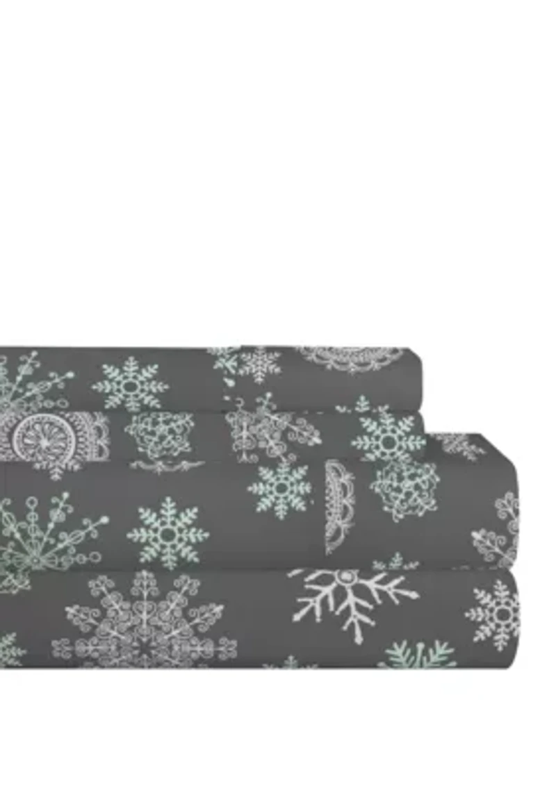 Celeste Home Velvet Soft Luxury Cotton Flannel Sheet Set