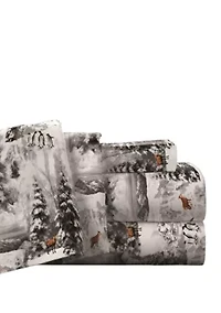 Celeste Home Velvet Soft Luxury Cotton Flannel Sheet Set