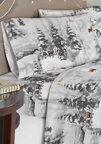 Celeste Home Velvet Soft Luxury Cotton Flannel Sheet Set