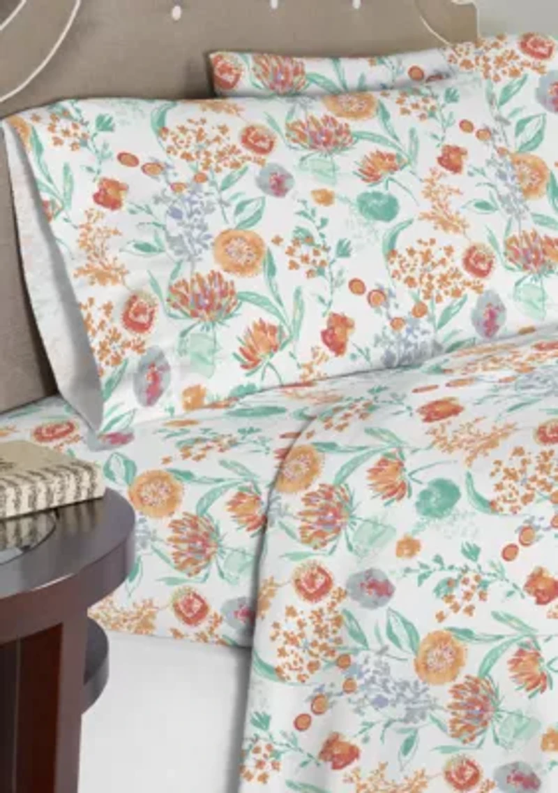 Celeste Home Velvet Soft Luxury Cotton Flannel Sheet Set