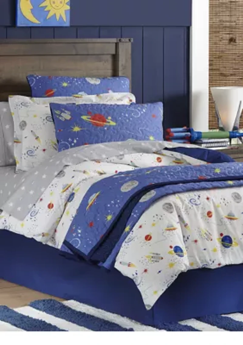 Lullaby Bedding Space Sheet Set