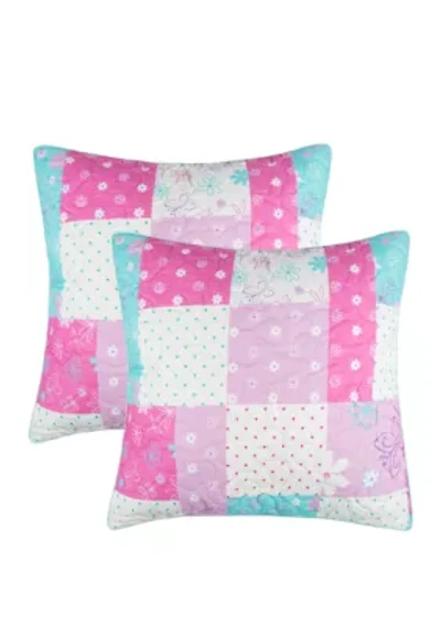 Lullaby Bedding Butterfly Garden Euro Shams